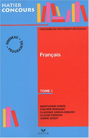 Beispielbild fr Prparation  l'preuve de franais du concours de professeur des coles. nouveau programme zum Verkauf von Chapitre.com : livres et presse ancienne