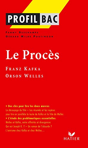 Beispielbild fr Le Procs : Franz Kafka (1925), Orson Welles (1963) zum Verkauf von RECYCLIVRE