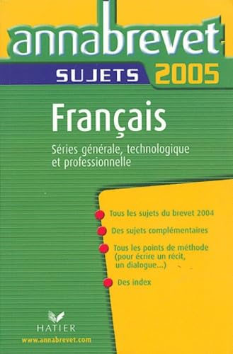 Imagen de archivo de Franais srie gnrale, technologique et professionnelle : Sujets a la venta por Ammareal