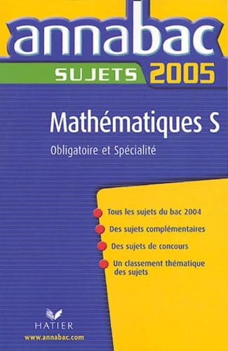 Imagen de archivo de Mathmatiques S : Sujets a la venta por Ammareal