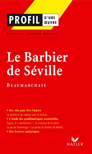 Beispielbild fr Profil d'une oeuvre : Beaumarchais - Le Barbier de Sville zum Verkauf von medimops