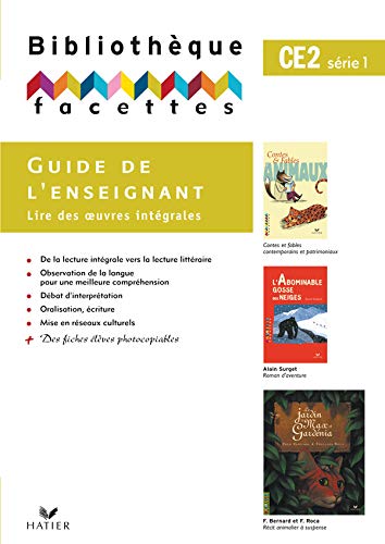 Stock image for Facettes CE2 : Guide de l'enseignant, serie 1 for sale by medimops