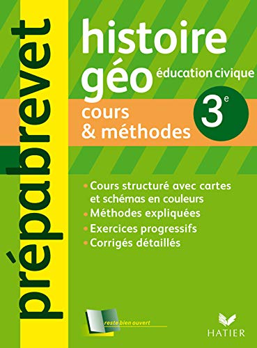 Stock image for Prpabrevet Cours & Mthodes - Histoire-Gographie Education civique 3e ARCOM Aoustin, Franoise et Brignon, Jean for sale by MaxiBooks