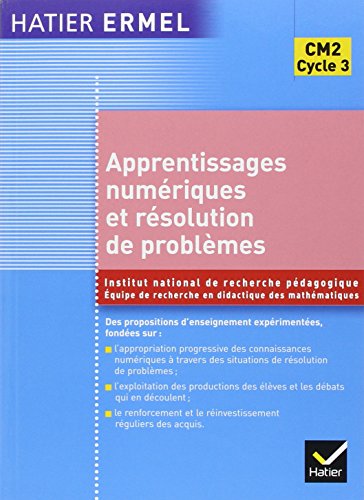Beispielbild fr Ermel - Apprentissages numriques et rsolution de problmes CM2 zum Verkauf von Gallix