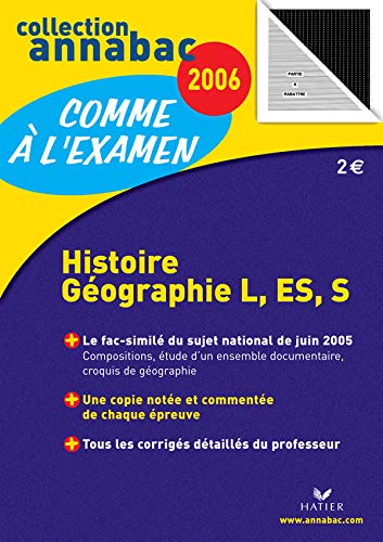9782218921315: Histoire-Gographie L, ES, S