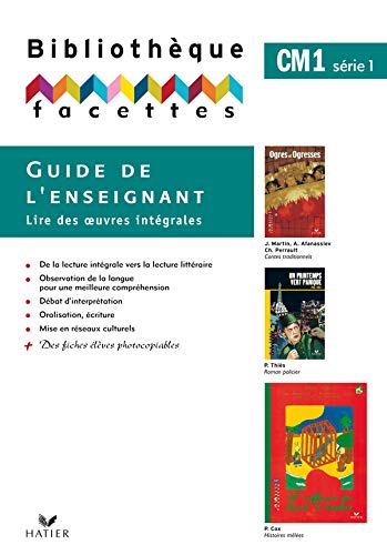 Stock image for Lire la littrature CM1 Srie 1 : Guide d'activits for sale by medimops