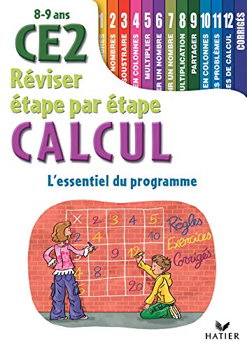 Beispielbild fr Rviser tape par tape Calcul CE2 : 8-9 Ans zum Verkauf von medimops