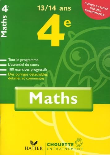 Immagine stock per Math�matiques 4e: 13-14 Ans