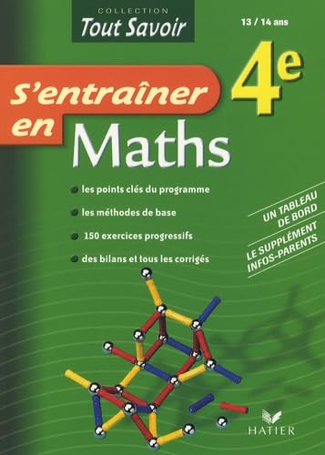 Stock image for S'entraner en Maths 4e for sale by medimops