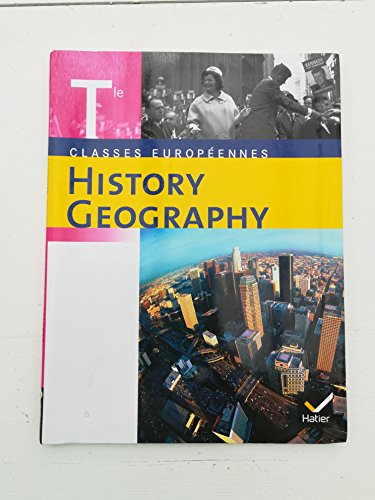 Imagen de archivo de History & Geography Tle : Classes europennes a la venta por medimops
