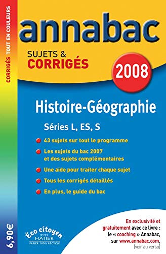 Beispielbild fr Histoire-gographie L, Es, S zum Verkauf von RECYCLIVRE