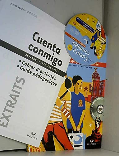 Stock image for Cuenta Conmigo 1re anne Edition 2007, Manuel de l'lve + CD audio lve Version Enseignant for sale by Ammareal