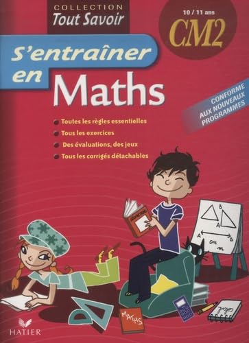 Imagen de archivo de S'entraner en Maths CM2 a la venta por Ammareal