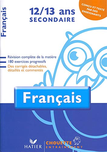 9782218932359: CHOUETTE FRANCOPH FRANCAIS 12/13 ANS