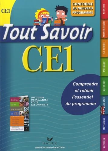 Stock image for Tout savoir CE1 for sale by medimops