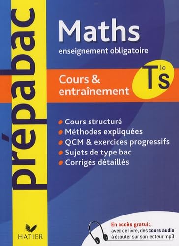 Imagen de archivo de Maths Tle S : Enseignement Obligatoire : Cours & Entranement a la venta por RECYCLIVRE