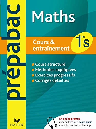 Imagen de archivo de Mathmatiques 1re S : Cours et entranement a la venta por Ammareal