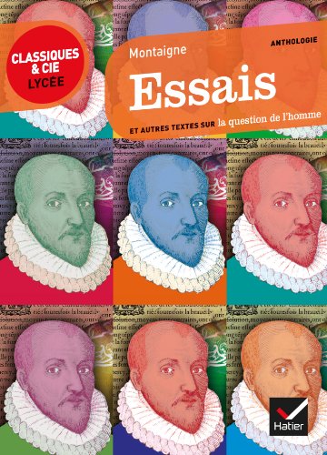 Stock image for Essais/Anthologie Avec Texte Original ET Traduction En Francais Moderne (French Edition) for sale by The Book Cellar, LLC