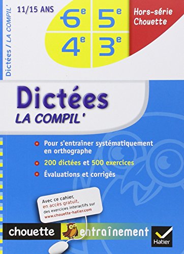 Beispielbild fr Dictes la compil' 6e-5e-4e-3e zum Verkauf von medimops