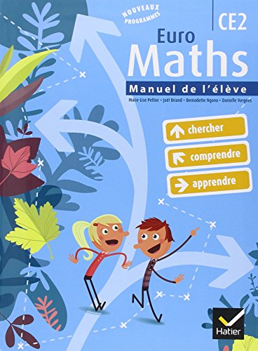 Beispielbild fr Euro Maths CE2 d. 2010 - Manuel de l'lve + Aide-mmoire zum Verkauf von Ammareal