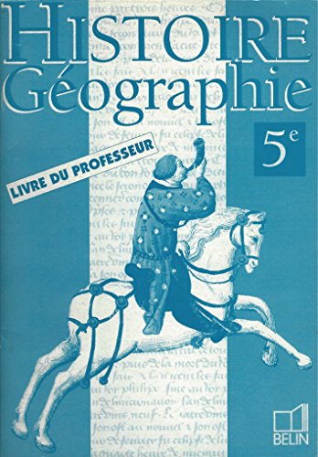 Imagen de archivo de Histoire-gographie, 5e a la venta por Ammareal