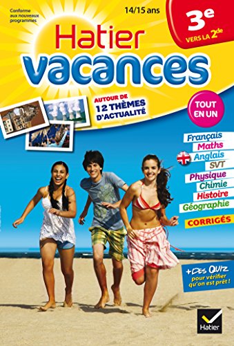 9782218949425: Cahier de vacances de la 3e vers la 2de - Hatier Vacances: Rvisions toutes matires