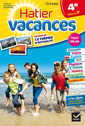 Beispielbild fr Cahier de vacances de la 4e vers la 3e - Hatier Vacances: Rvisions toutes matires zum Verkauf von Ammareal