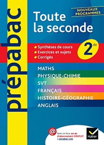 Beispielbild fr Prpabac Toute la seconde: Toutes les matires - Seconde zum Verkauf von Ammareal