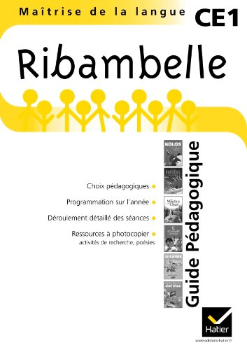 Beispielbild fr Ribambelle CE1 Srie jaune d. 2011 - Guide pdagogique zum Verkauf von GF Books, Inc.