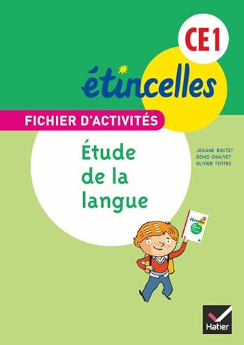 9782218956546: Etincelles Franais CE1 d. 2012 - Fichier d'activits Etude de la langue + Aide-mmoire