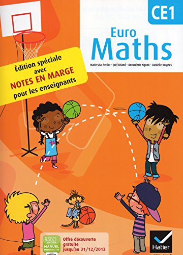 Beispielbild fr Euro Maths CE1 d. 2012 - Fichier de l'lve + Aide-mmoire zum Verkauf von Ammareal