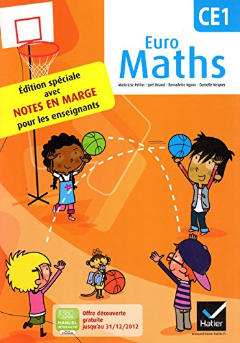 Beispielbild fr Euro Maths CE1 ed. 2012, Fichier de l'Eleve + Aide Mmoire (Version Enseignant) zum Verkauf von Ammareal