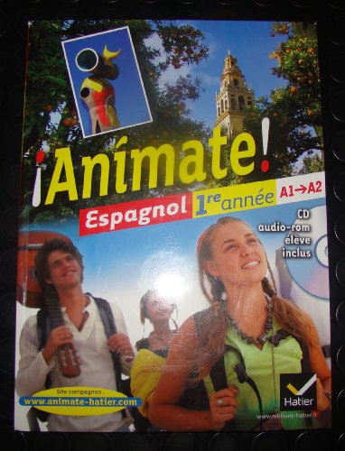 Imagen de archivo de Animate! - Espagnol: Manuel de l'eleve + audio CD 1ere annee LV2 a la venta por WorldofBooks