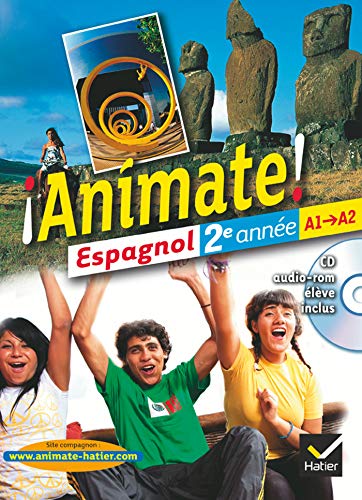 Beispielbild fr Animate Espagnol 2e anne A1-A2 : Livre lve (1Cdrom) zum Verkauf von medimops