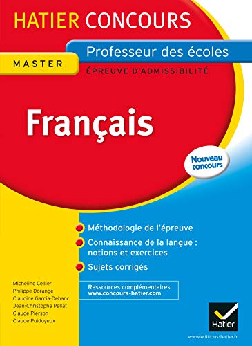 Imagen de archivo de Epreuve Ecrite Admissibilit Franais Concours 2013: Concours Professeur des Ecoles a la venta por Ammareal