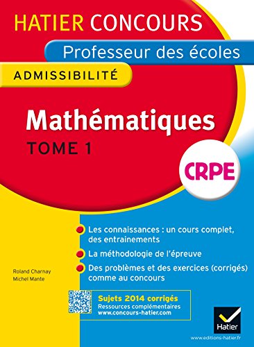 Beispielbild fr Concours professeur des coles 2015 - Mathmatiques - Epreuve crite d'admissibilit zum Verkauf von Ammareal