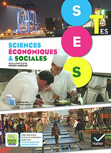 9782218961236: Sciences Economiques et Sociales Tle Es ed. 2012 - Livre de l'Eleve (Version Enseignant)
