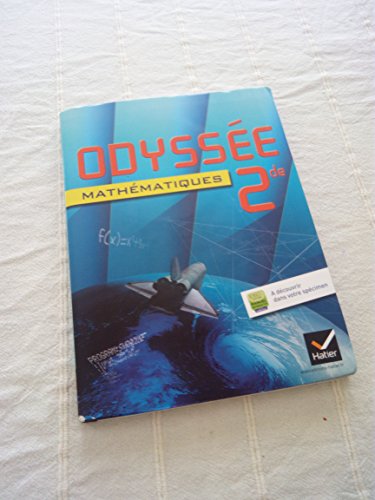 Imagen de archivo de Odysse Mathematiques 2de ed. 2014 - Manuel de l'Eleve Version Specimen a la venta por medimops