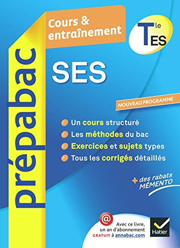 Beispielbild fr Sciences conomiques Et Sociales, Terminale Es : Enseignement Obligatoire : Cours & Entranement zum Verkauf von RECYCLIVRE