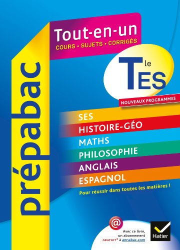 Stock image for Tout-en-un, terminale ES : cours, sujets, corrigs for sale by LeLivreVert