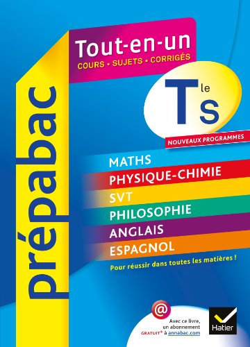 Beispielbild fr Prpabac Tout-en-un Tle S: Toutes les matires - Bac - Terminale S zum Verkauf von Ammareal