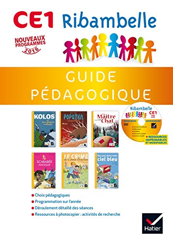 Beispielbild fr Ribambelle CE1 srie jaune d. 2016 - Guide pdagogique + CD-Rom zum Verkauf von Ammareal