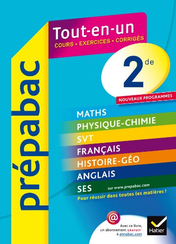 Beispielbild fr Prpabac Tout-en-un 2de: Toutes les matires - Seconde zum Verkauf von Ammareal