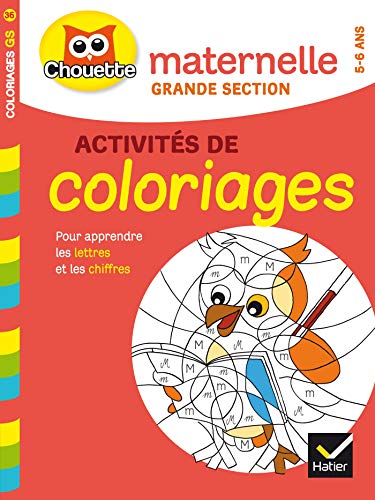 Stock image for Coloriages pour apprendre les lettres et les nombres GS for sale by medimops