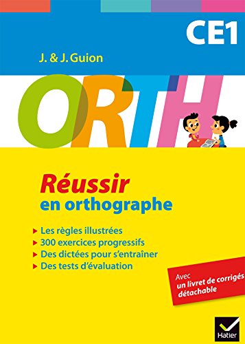 9782218978708: Orth. CE1. Russir en orthographe. Per la Scuola elementare