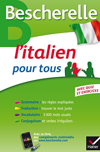 9782218978845: Bescherelle L'italien pour tous: Grammaire, Vocabulaire, Conjugaison... (Bescherelle langues)