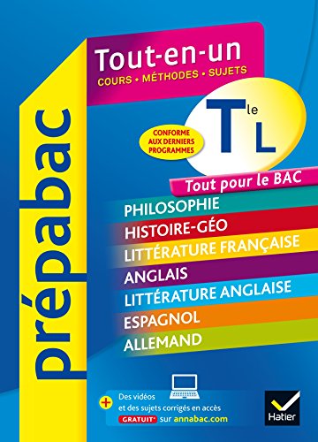 Beispielbild fr Prpabac Tout-en-un Tle L: tout pour rviser le Bac L zum Verkauf von EPICERIE CULTURELLE