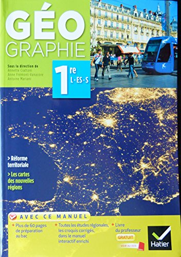 9782218986796: Geographie Manuel 1re l/Es/S Specimen 2015