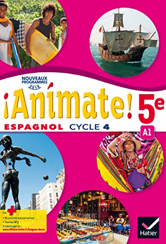 Stock image for Animate Espagnol 5e d. 2016 - Manuel de l'lve for sale by Gallix