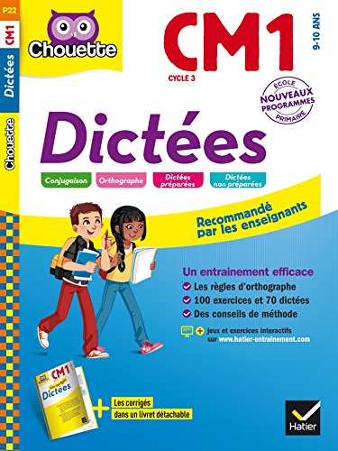 9782218989988: Dictes CM1 Cycle 3: Dictees CM1 (9-10 ans)